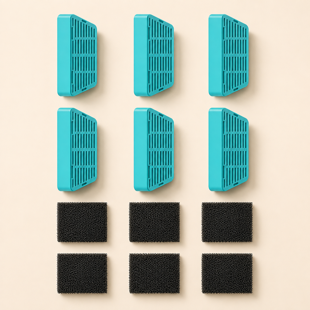 PurrFlow Filters – Set van 6