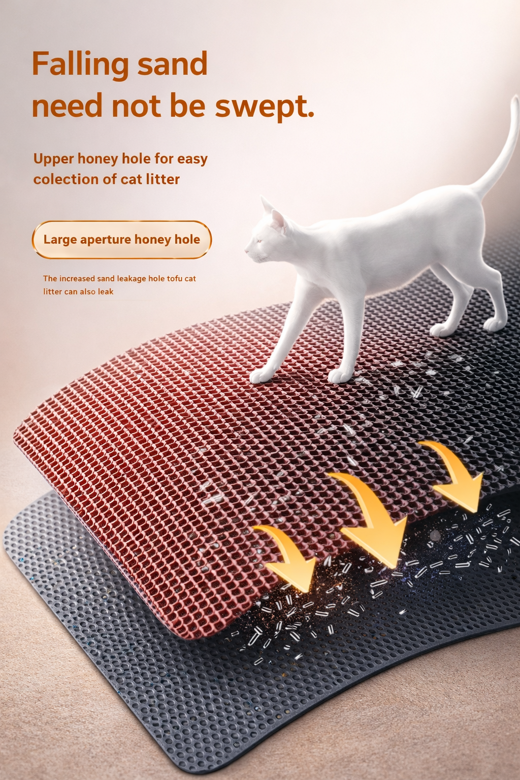 PurrGuard™ – Premium Anti‑Spill Litter Mat for a Cleaner Home