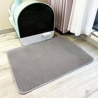 PurrGuard™ – Premium Anti‑Spill Litter Mat for a Cleaner Home