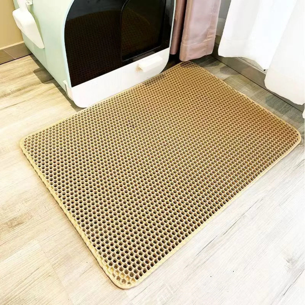 PurrGuard™ – Premium Anti‑Spill Litter Mat for a Cleaner Home